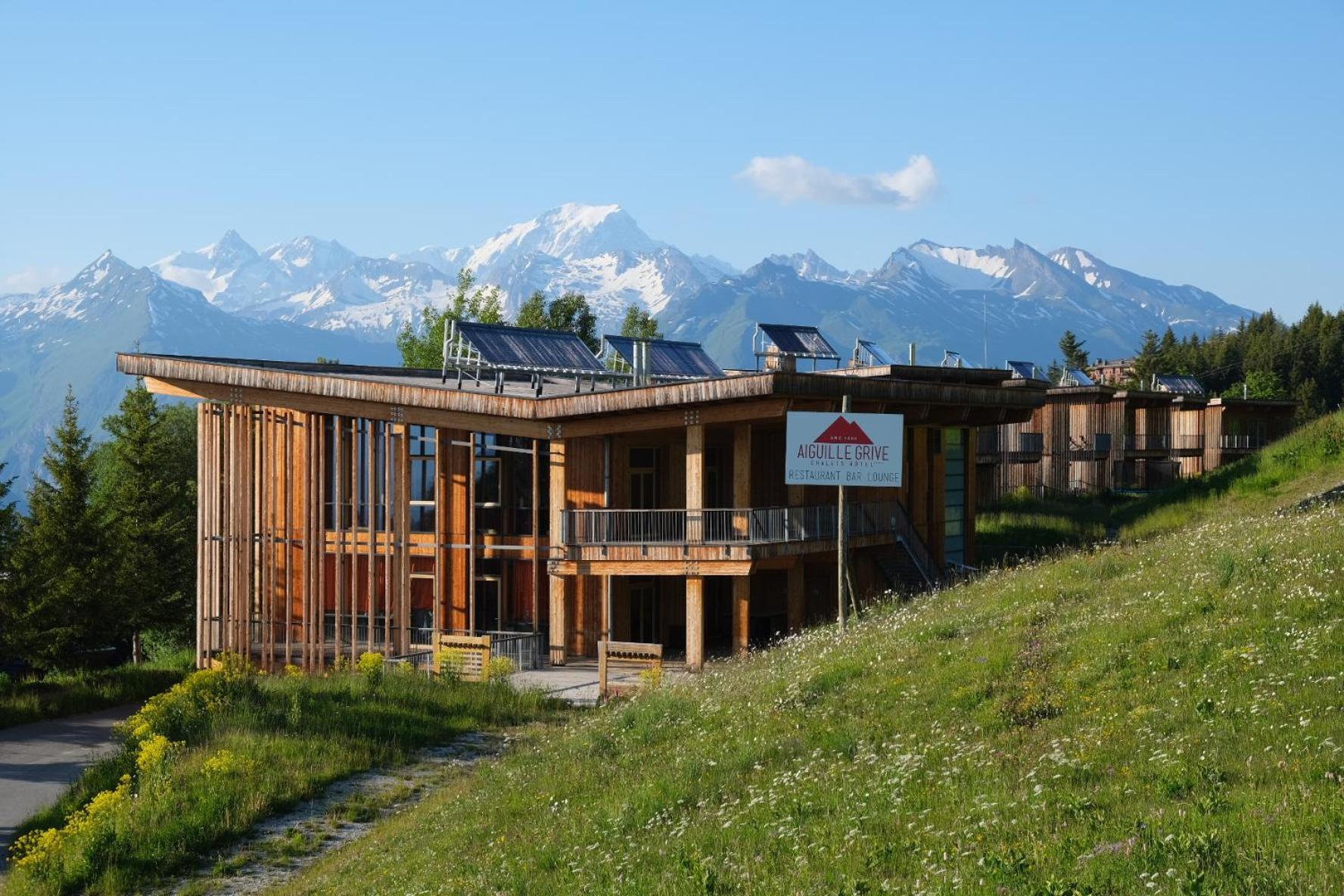 L'Aiguille Grive Chalets Hotel Les Arcs  Exterior foto