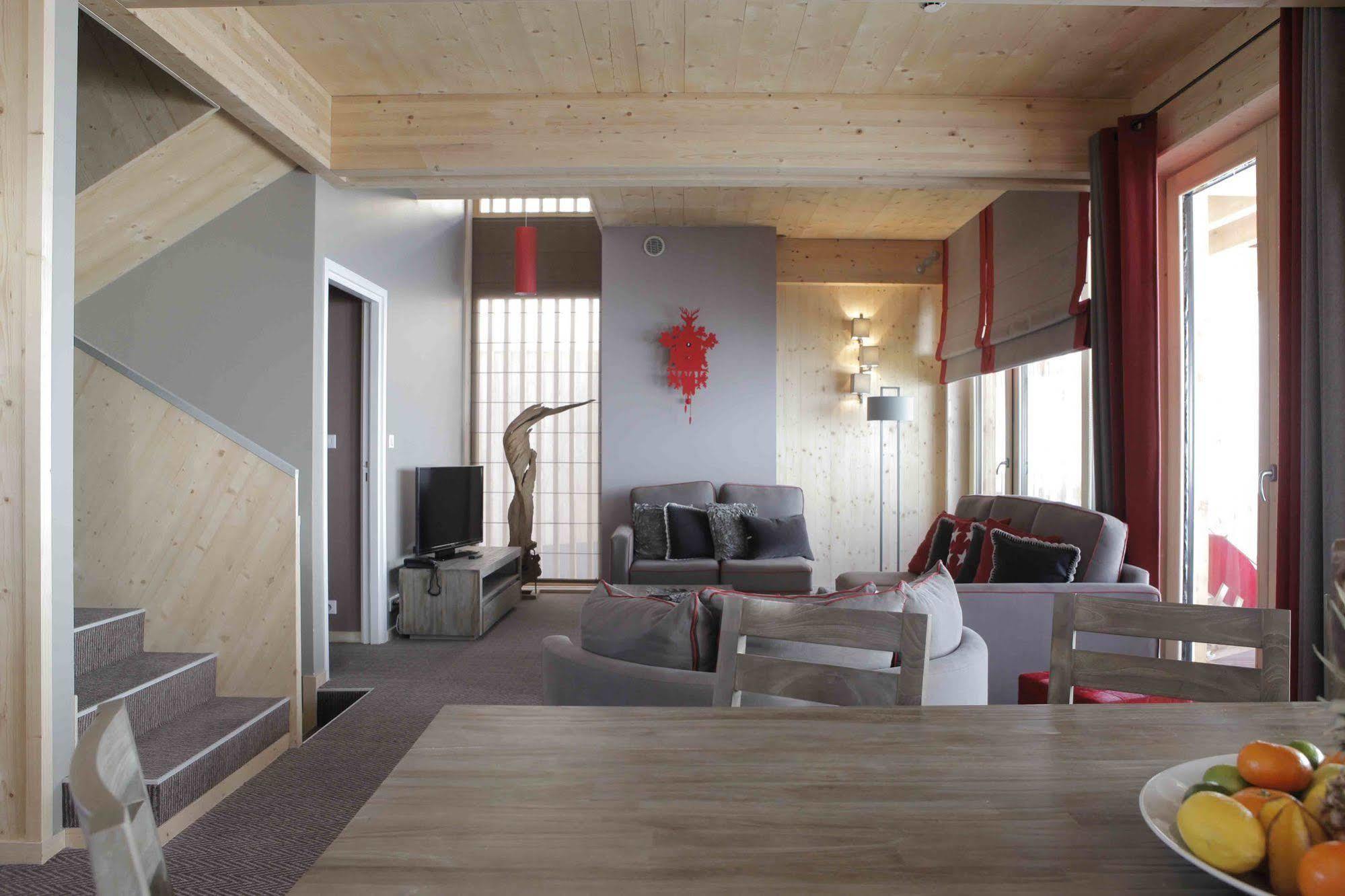 L'Aiguille Grive Chalets Hotel Les Arcs  Exterior foto
