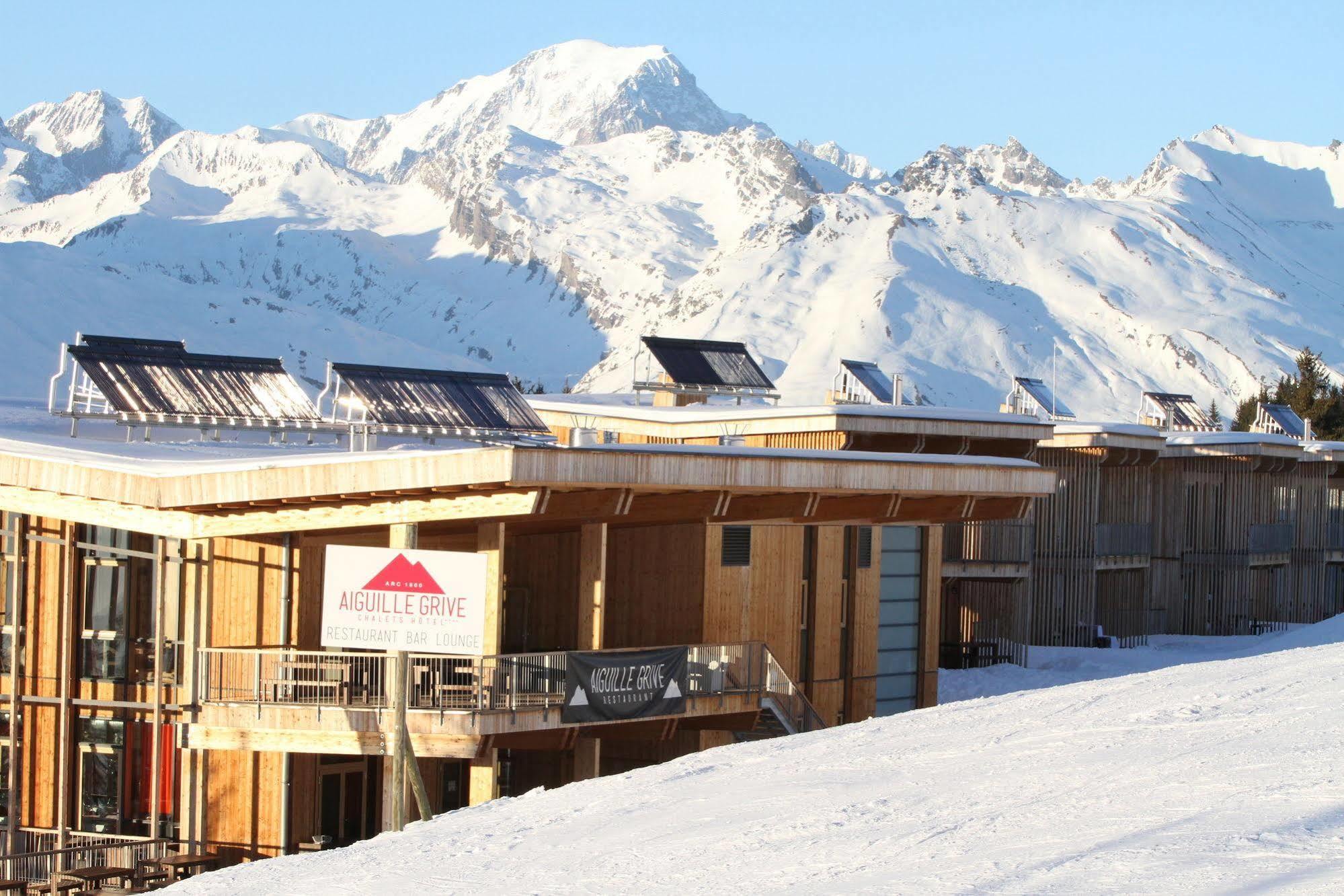 L'Aiguille Grive Chalets Hotel Les Arcs  Exterior foto